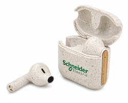 Image of EarthTrendz? Wheat Straw & Bamboo Earbuds & Case